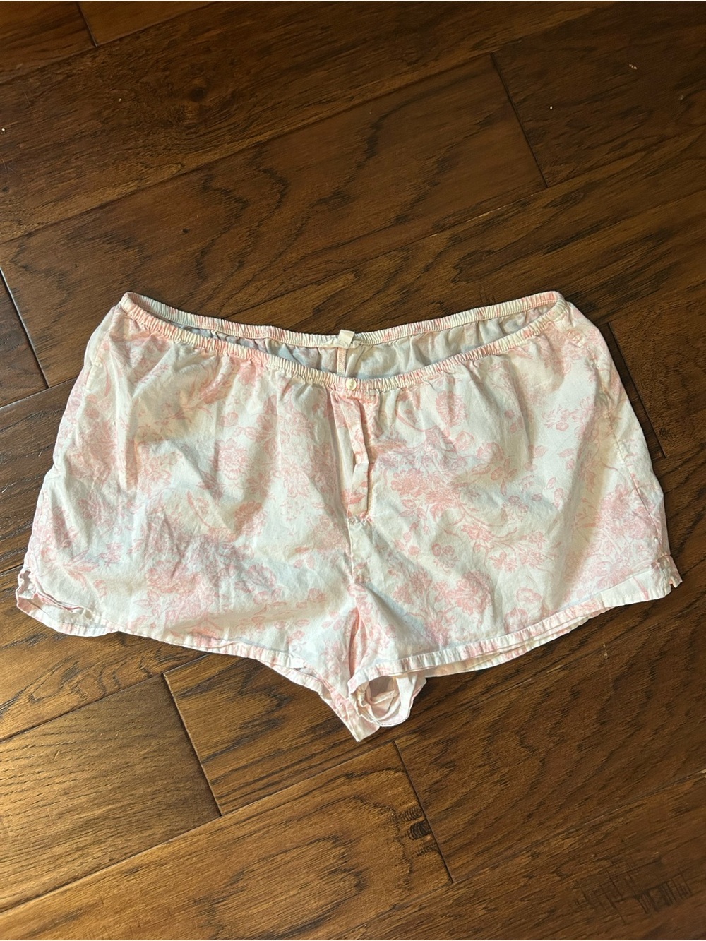 Aerie Pink and White Shorts